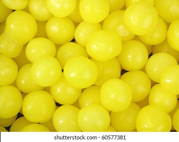 Close View Of Lemon Candy