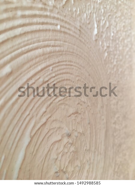 Close Vintage Artex Wall Ceiling Texturised Stock Photo