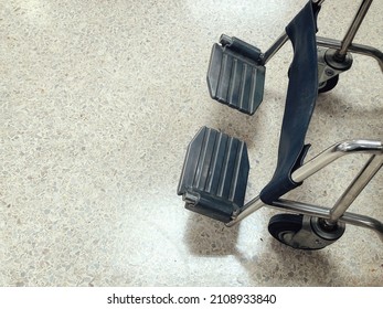 Close Up Wheelchair For Patient At Hospital, Medical And Healthcare, Life Insurance Business Technology, National Disability Day, Global Pandemic Crisis Risk And Problem Concept