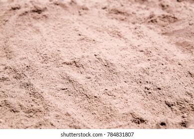 Close Up Of Whey Protien Powder In The Jar.