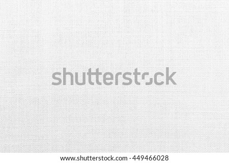 Close up white linen fabric texture background