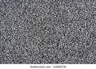 Close Up Of White Noise