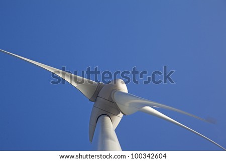 Similar – Wind-Rad Windkraftanlage