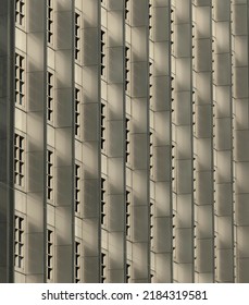 close up the window pattern of skyscraper