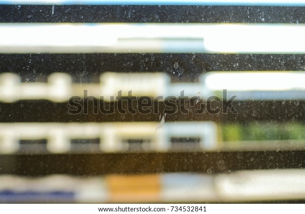 close up windows glass\
dirty