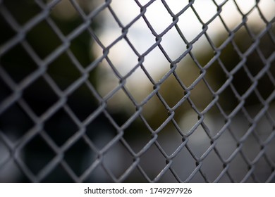 Close up wire mesh steel with natural background