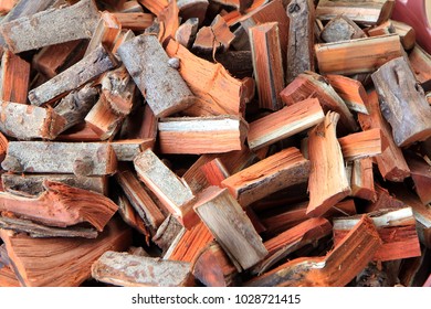 Close Up Of Wood Chips Texture