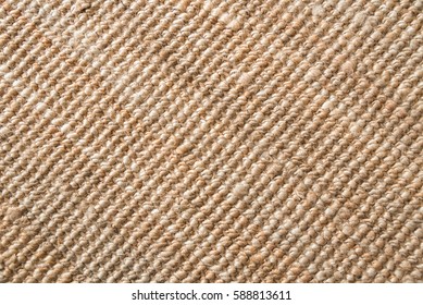 Close Up Woven Rope Texture Or Background.