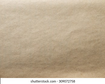 Close Up Of Wrinkle Brown Bag Texture