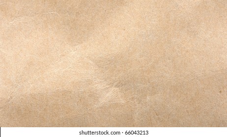 Close Up Of Wrinkle Brown Bag Texture