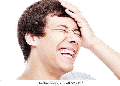 Guy Laughing Hard Laughing Hard Images Stock Photos Vectors Shutterstock