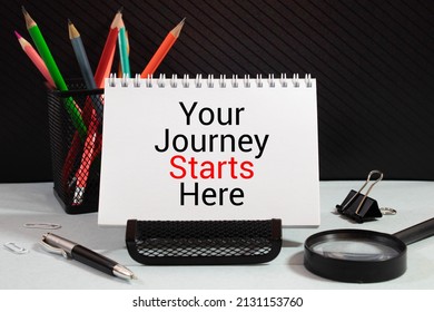 293 Your Journey Starts Here Images, Stock Photos & Vectors | Shutterstock