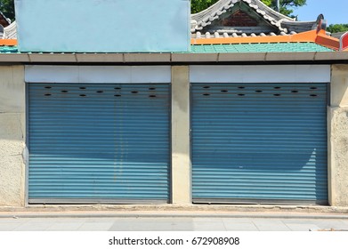 A Closed Conventional Store In Jeonju, Korea