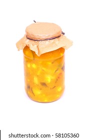 Closed Glass Traditional South African Piccalilli Stock Photo 58105360 