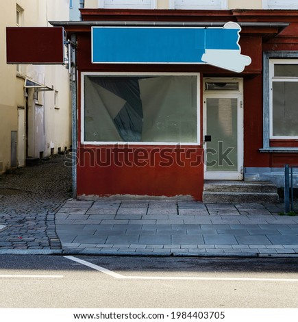 kiosk Kiosk Closed Facade