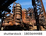 Closed metallurgical plant in Vitkovice. Czech Republic. High quality photo