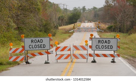 Closed Road Work