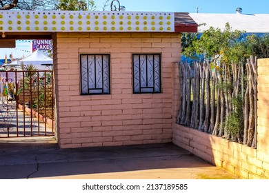 Closed Ticket Booth For Small County Fair