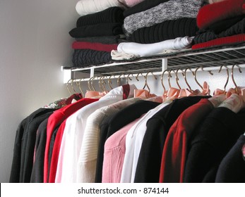 Closet Full Of Clothes: 