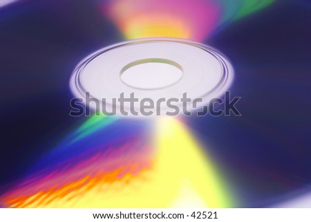 Close-uo of Cd-rom