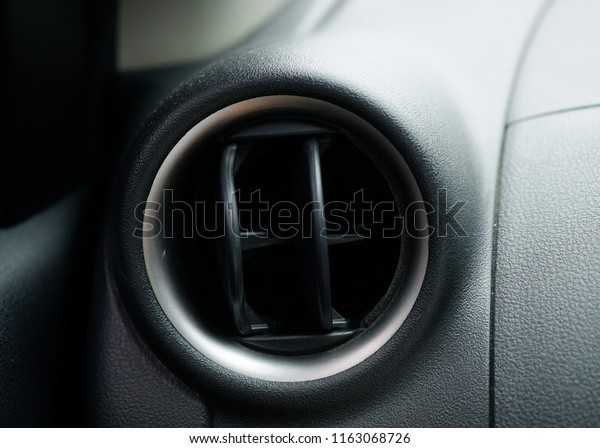 Closeup of air flow
from car air
conditioner.