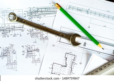 Interior Design Planning Office Images Stock Photos