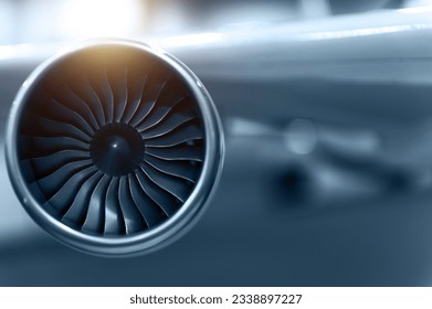 Closeup of areoplane model engine