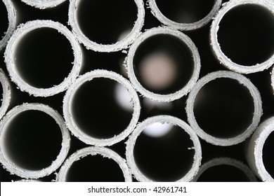 Close-up Of Asbestos Pipes