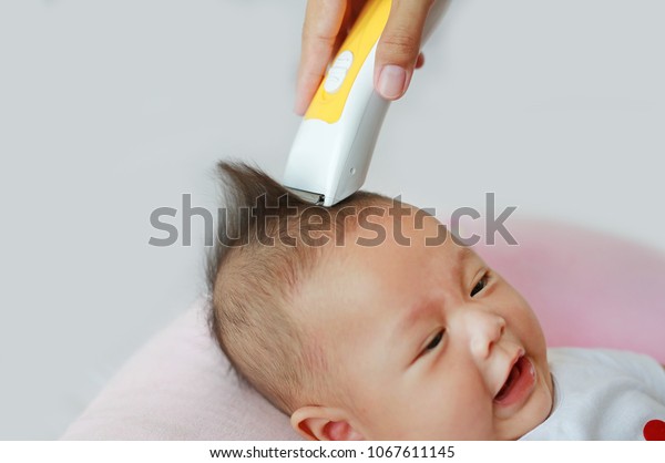 Closeup Asian Infant Baby Boy Getting Stock Photo Edit Now