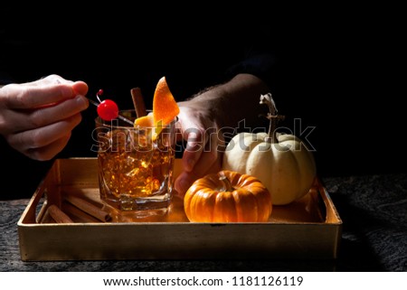Similar – Image, Stock Photo Whiskey bar glass series , Whiskey bar glasses