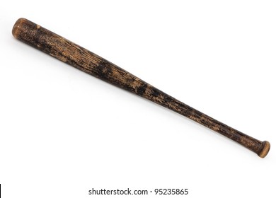 Closeup Of Baseball Bat