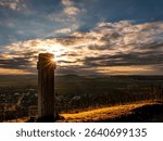 A closeup of a beautiful landscape in Alb, Wendelsheim during late winter
