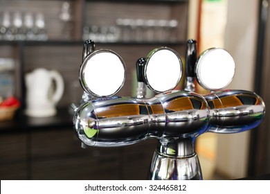 Closeup Of A Beer Pump.
