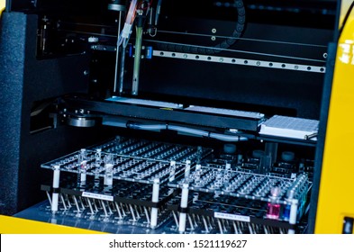 Close-up of Biochemical automatic analyzer.