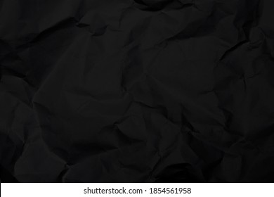 black crinkle paper