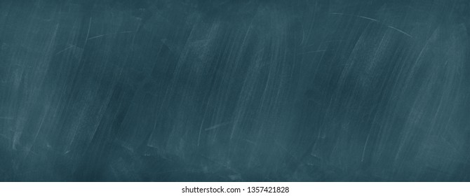 Closeup Of Blue Chalkboard Background