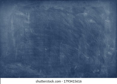 Closeup Of Blue Chalkboard Background