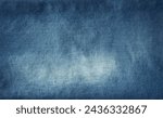 Close-up of blue denim jeans fabric texture background
