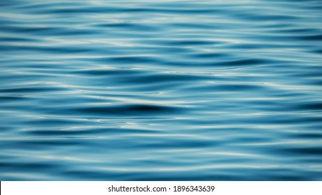 Close-up of blue water with calm ripples