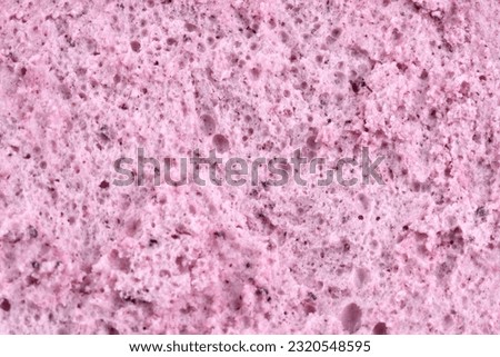 Close-up of blueberry marshmallow, backdrop.