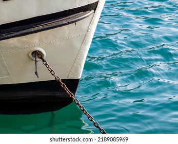 Close-up Of A Boat Keel