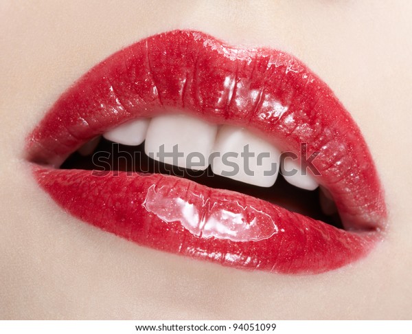 Closeup Body Part Portrait Beautiful Womans Stock Photo Shutterstock