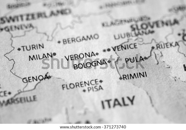 Closeup Bologna Italy On Political 600w 371273740 