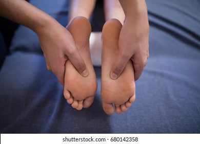 Boy Feet Massage