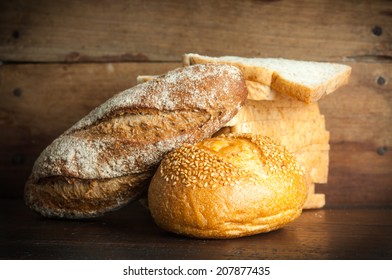 Close-up of bread.