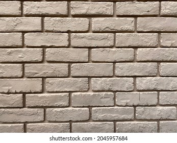 Closeup Brick Wall Painted Brown Stock Photo 2045957684 | Shutterstock