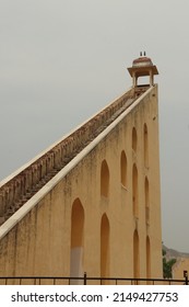 Closeup Of Brihad Samrat Yantra In Jantar Mantar Jaipur India.