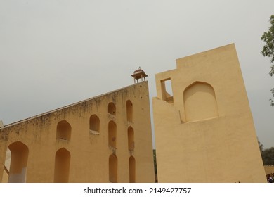 Closeup Of Brihad Samrat Yantra In Jantar Mantar Jaipur India.