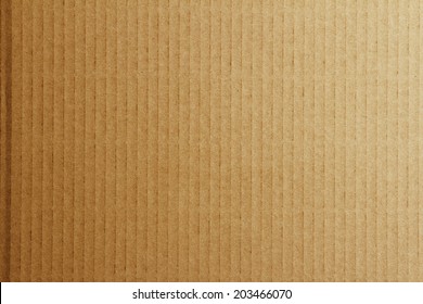 Closeup of brown cardboard texture  - Shutterstock ID 203466070