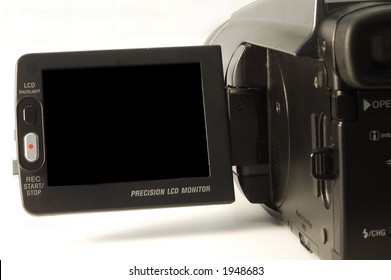 Closeup Of Camera Viewfinder